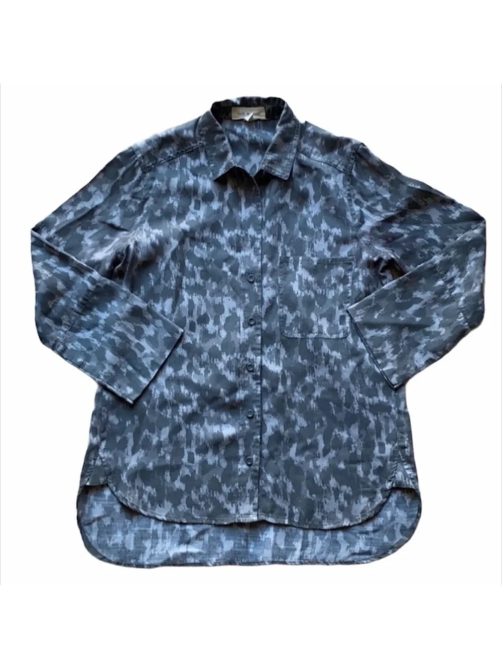 Cloth & Stone Patterned Blouse Size XS